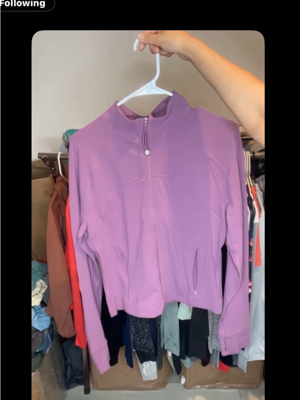 Lululemon define jacket nwot size 14